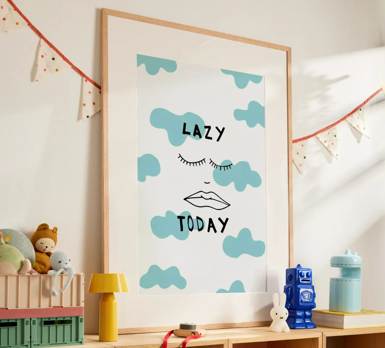 Lazy Today Clouds carta hahnemühle da Vasare Nar