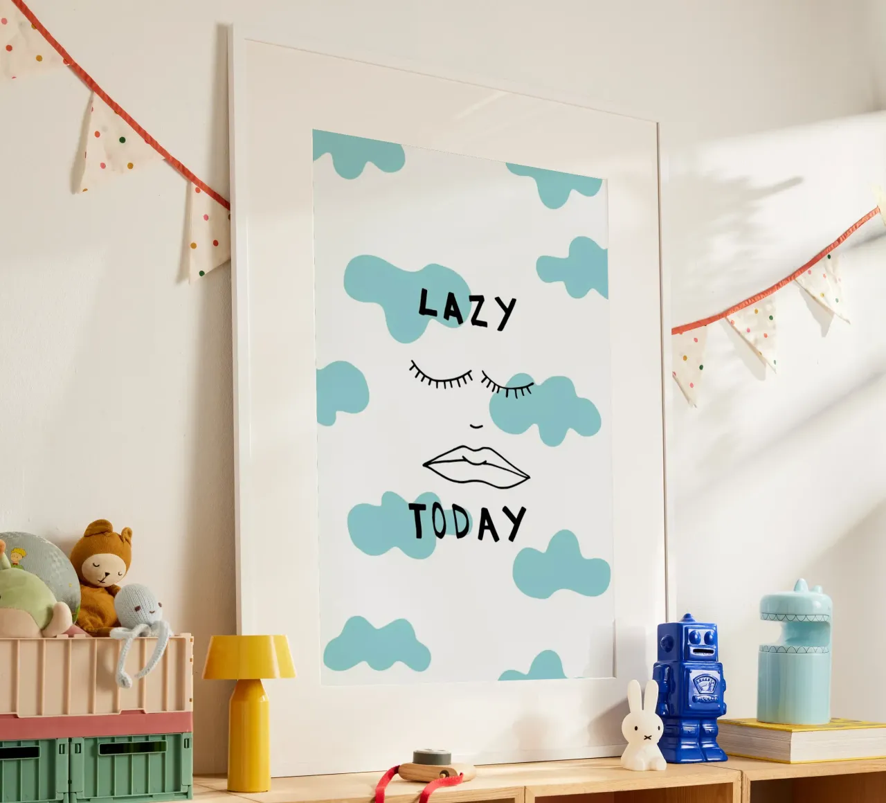 Lazy Today Clouds carta hahnemühle da Vasare Nar