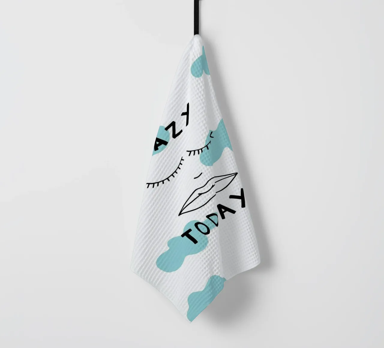 Lazy Today Clouds torchon de Vasare Nar