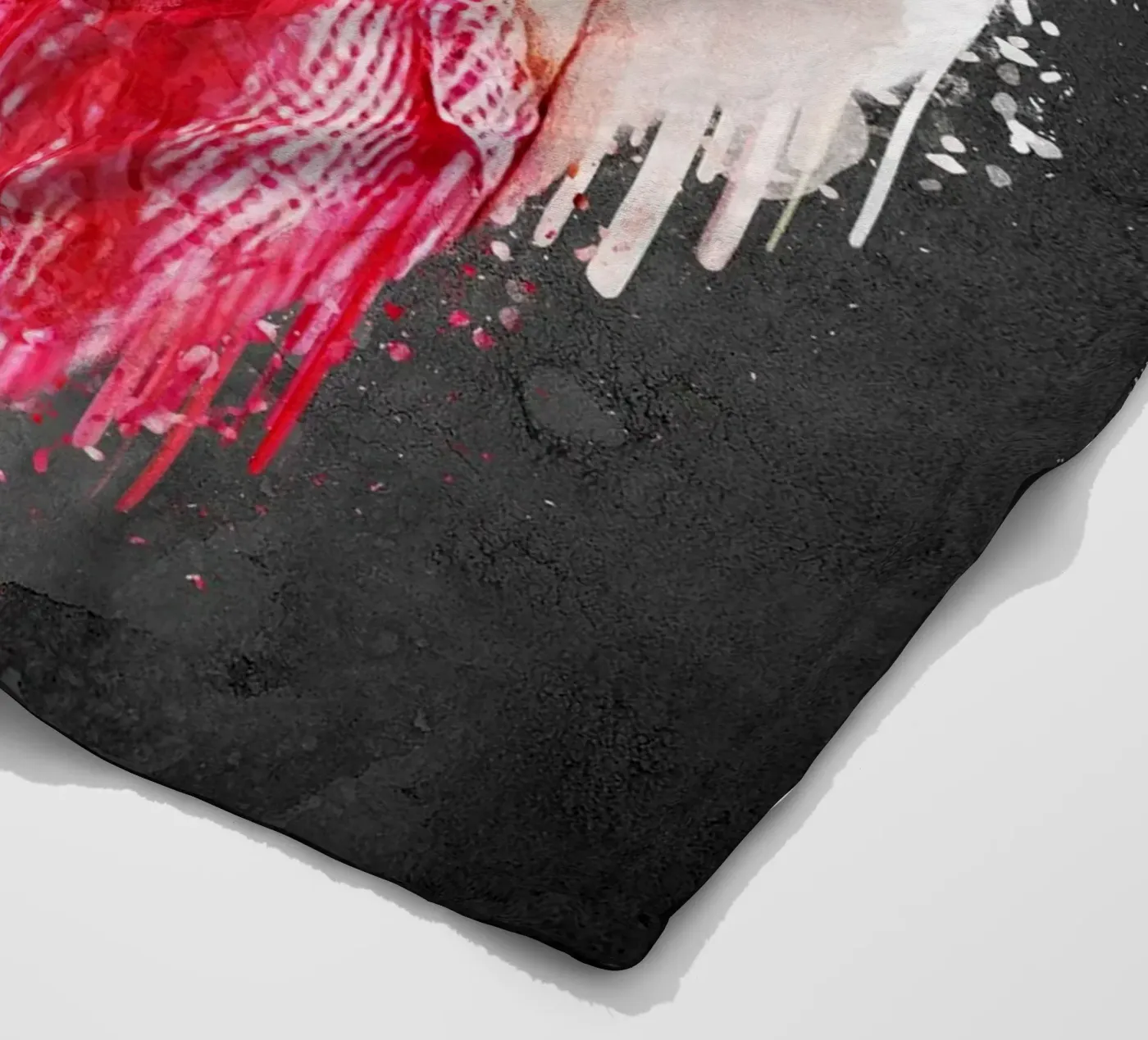 Rose Fleecedecke von Gunawan Rb