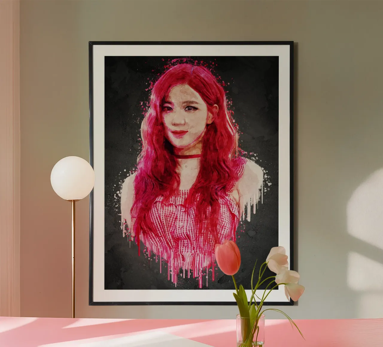 Rose poster by Gunawan Rb