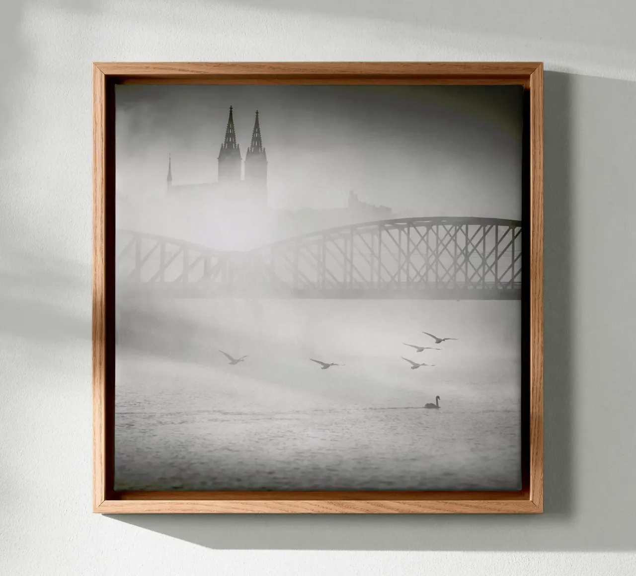 Prague - Bazilika svatého Petra a Pavla canvas met Baklijst van Håggard Photography | Ronny Behnert