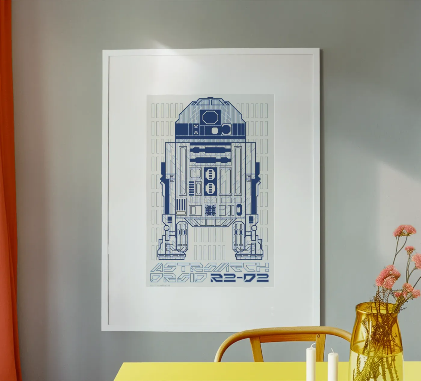 ASTROMECH DROID R2-D2 poster de Star Wars