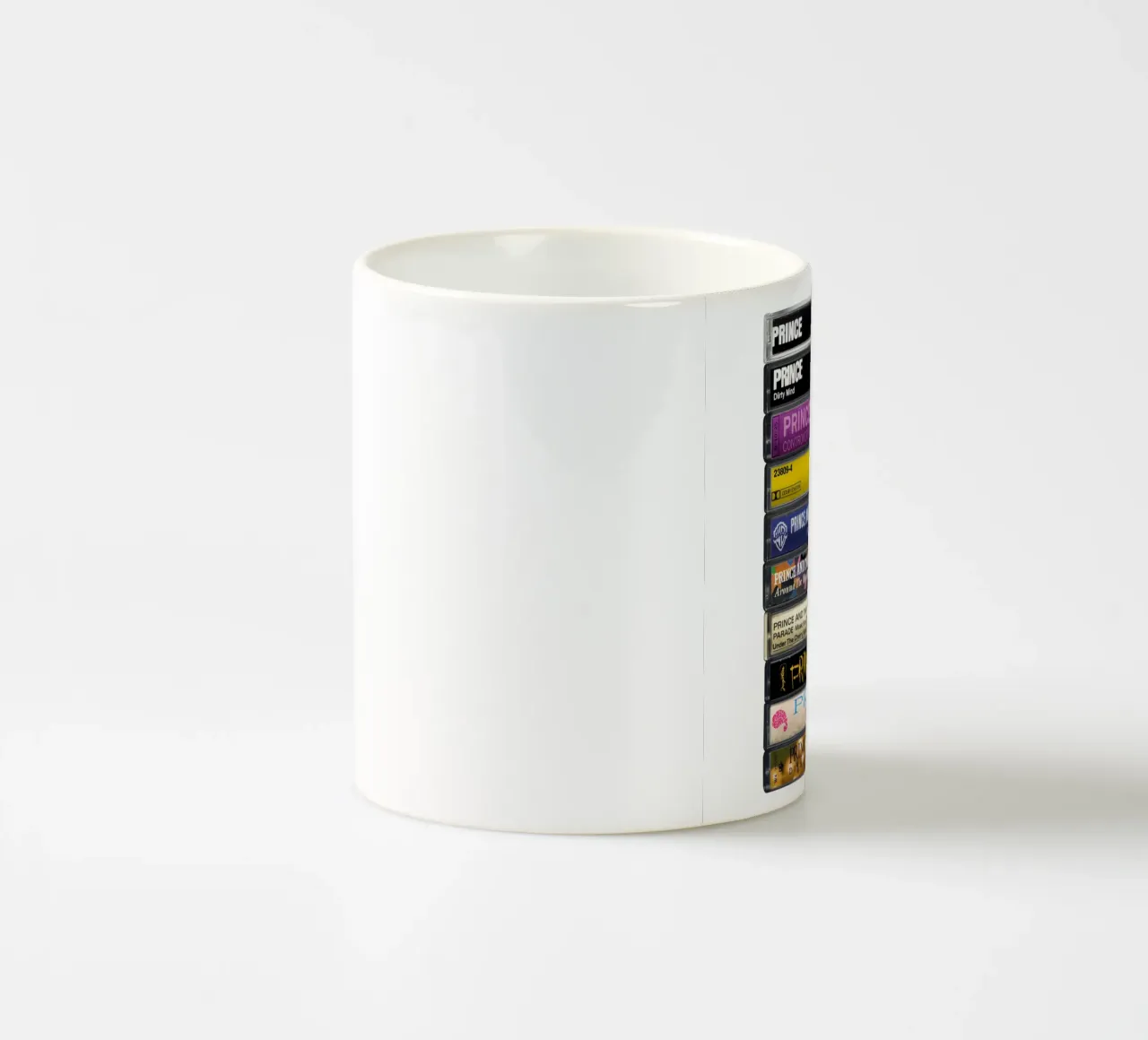 Prince - Raccolta di album - Stampa su cassetta tazza in ceramica da MrMustardPrints