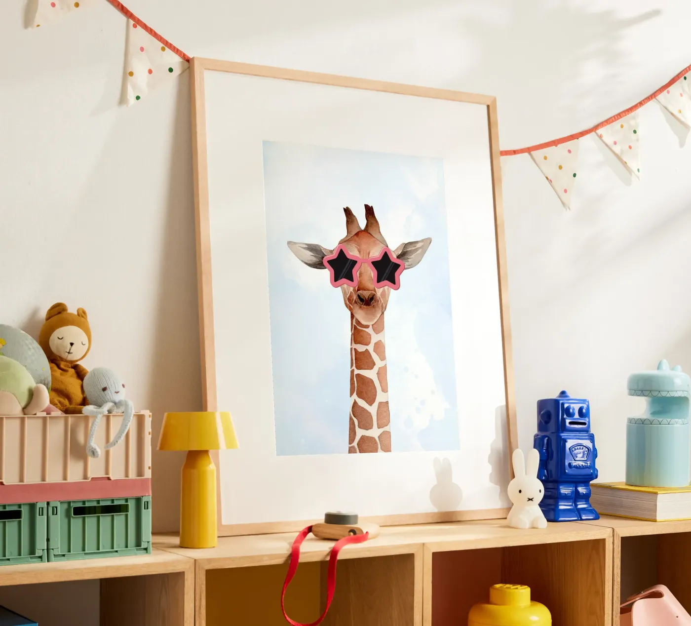 Cool giraffe poster da Sasyall Graphics