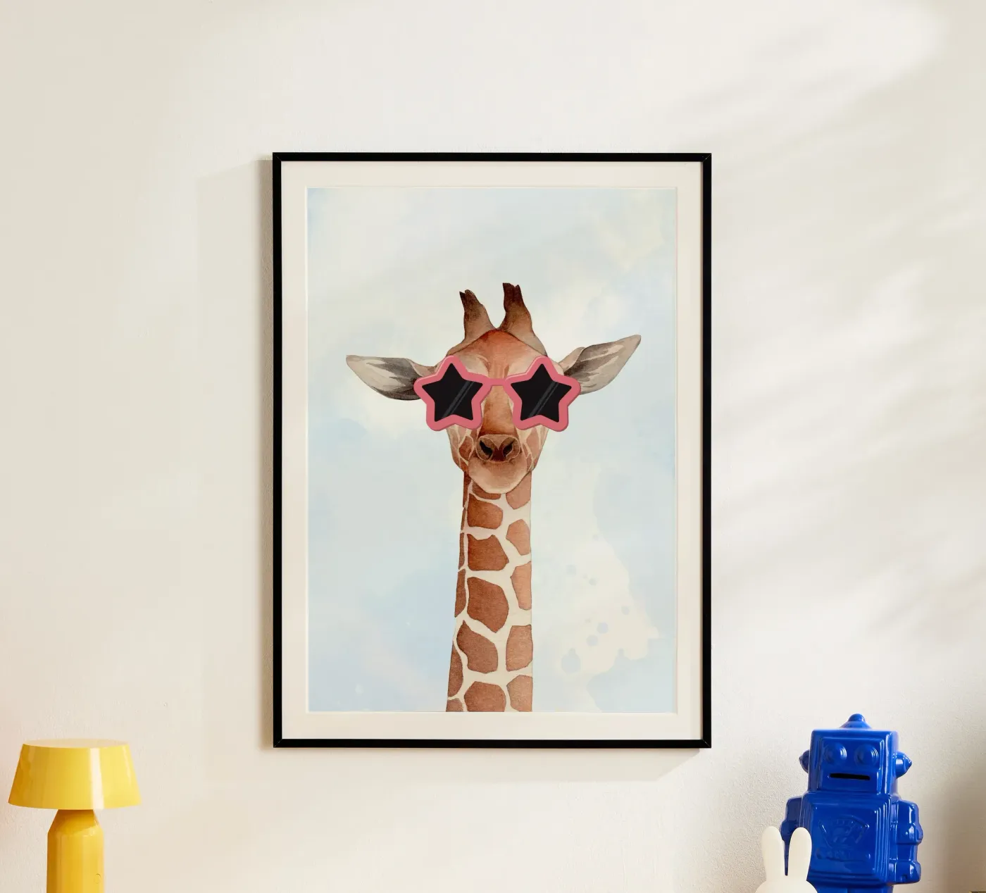 Cool giraffe poster da Sasyall Graphics