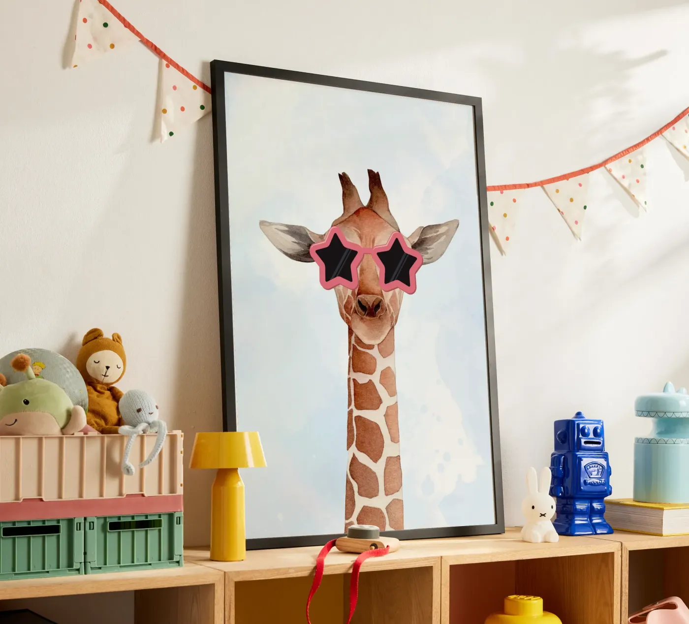 Cool giraffe poster da Sasyall Graphics