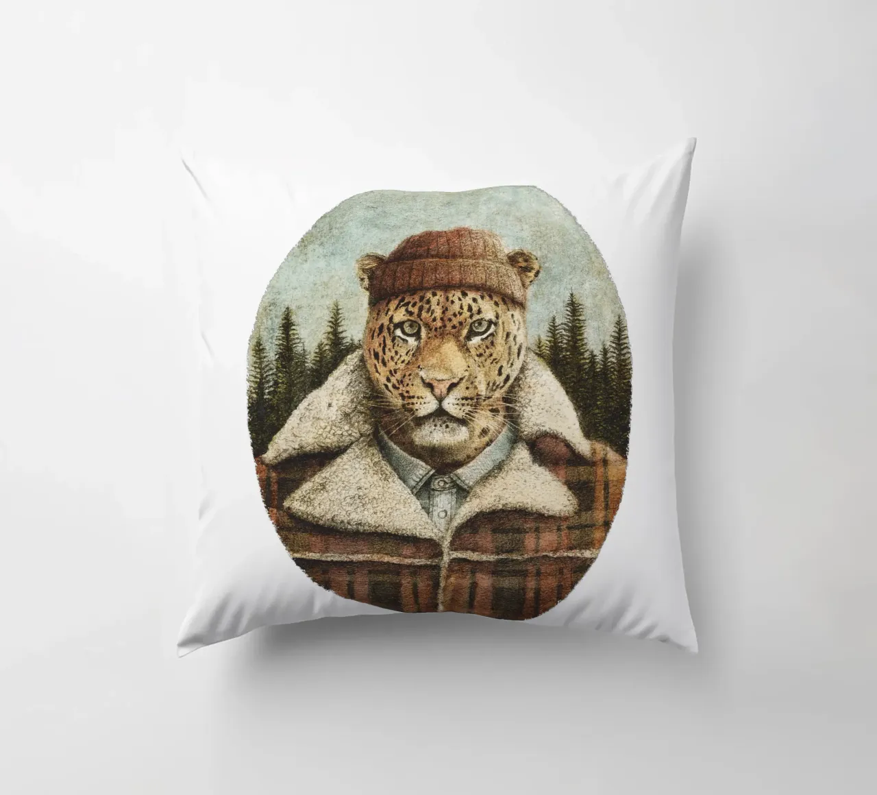 Lumberjack - Forza e fascino rustico cuscino da mikekoubou