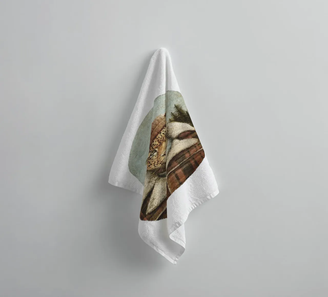 Lumberjack - Strength and Rustic Charm towel by mikekoubou