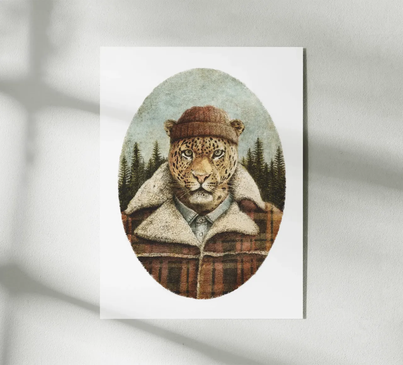 Lumberjack - Forza e fascino rustico plexiglass da mikekoubou