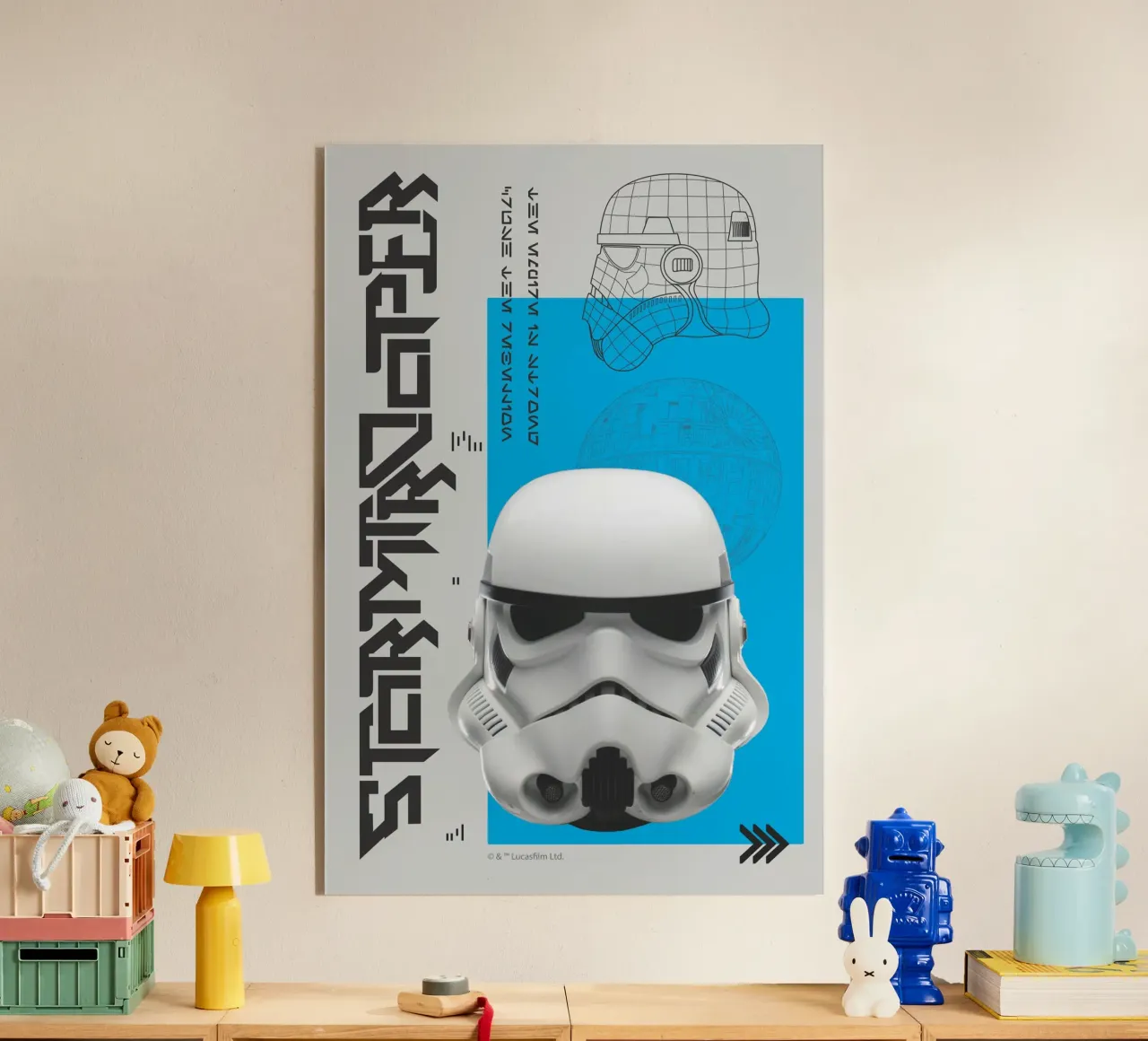 STORMTROOPER II plexiglass da Star Wars