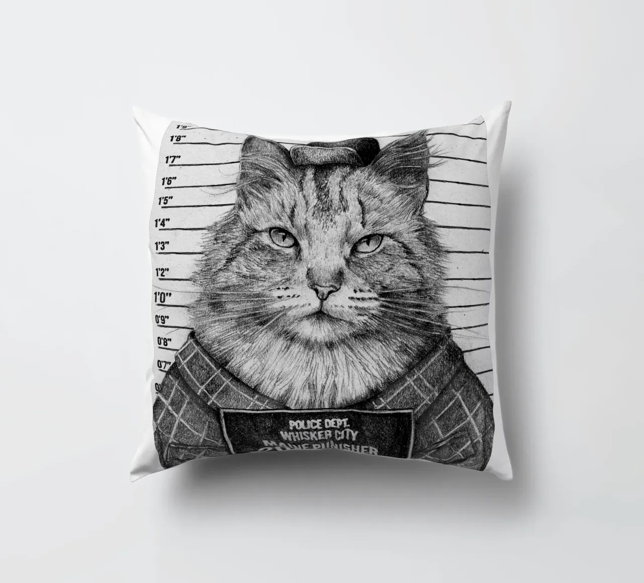 Il Punitore del Maine - Un felino con un'attitudine cuscino da mikekoubou