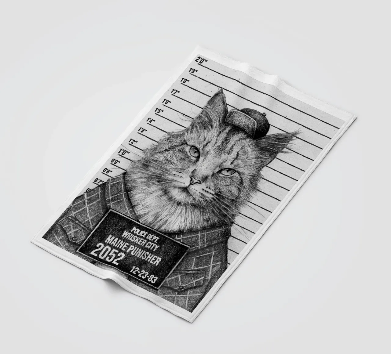 Il Punitore del Maine - Un felino con un'attitudine coperta in pile da mikekoubou