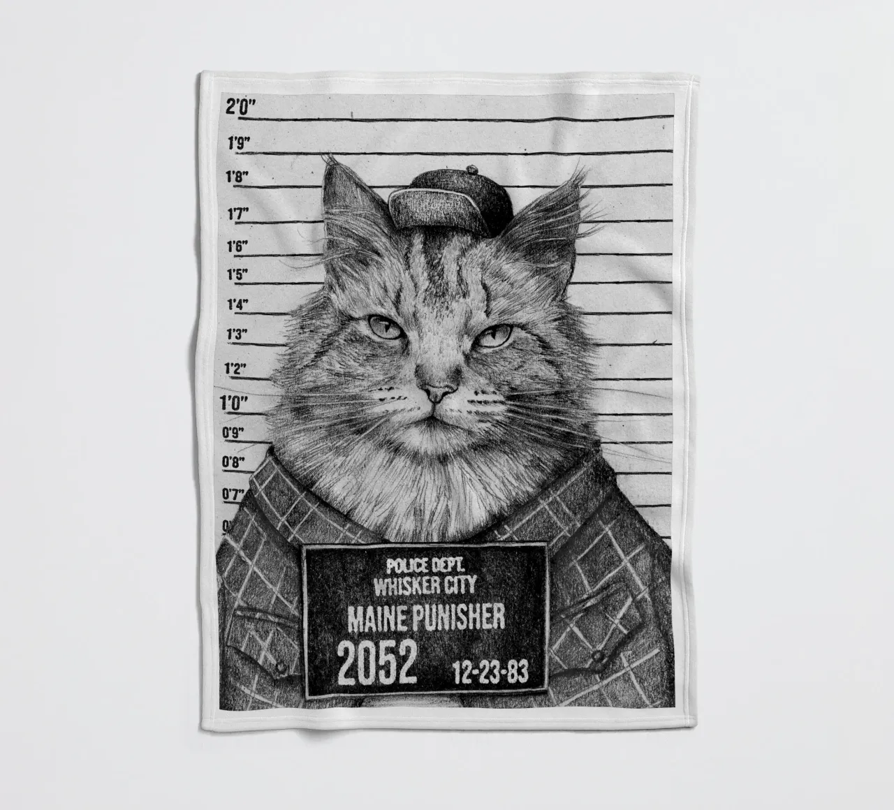 Il Punitore del Maine - Un felino con un'attitudine coperta in pile da mikekoubou