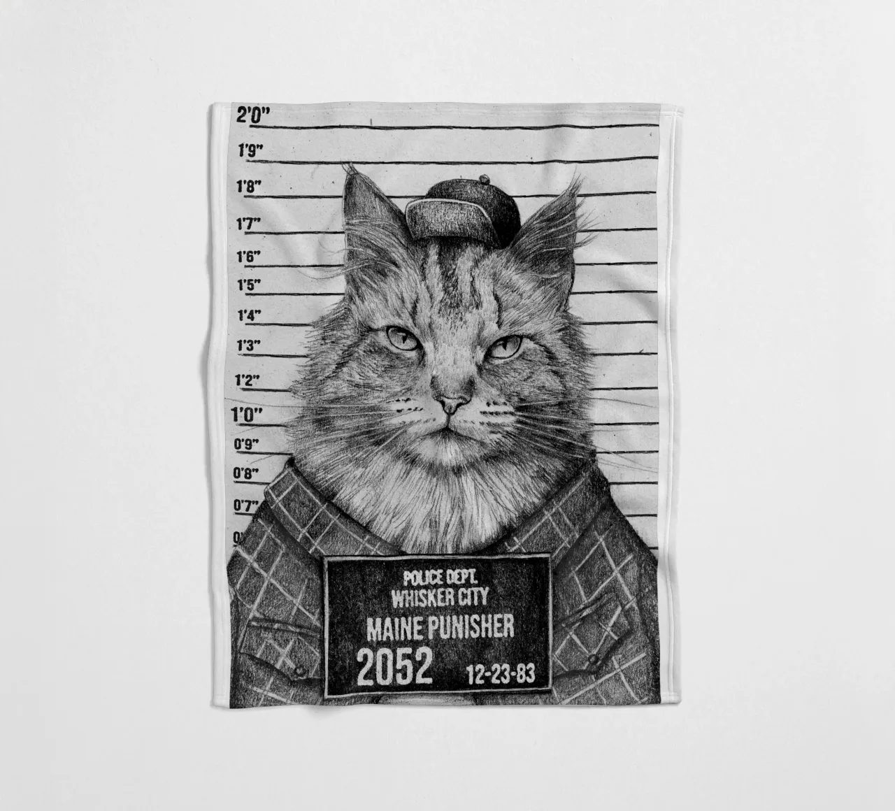 Il Punitore del Maine - Un felino con un'attitudine coperta in pile da mikekoubou