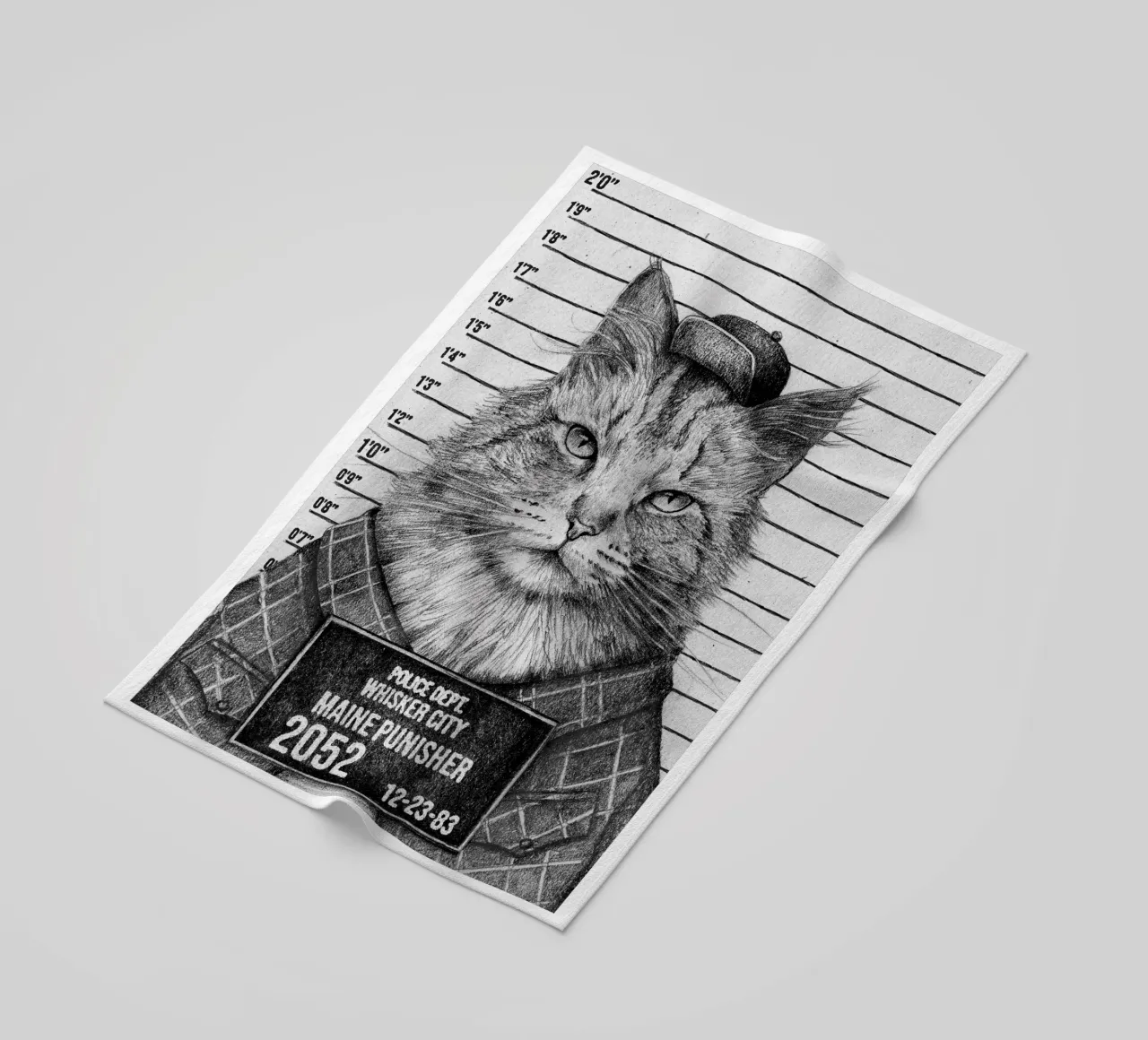 Il Punitore del Maine - Un felino con un'attitudine telo mare da mikekoubou