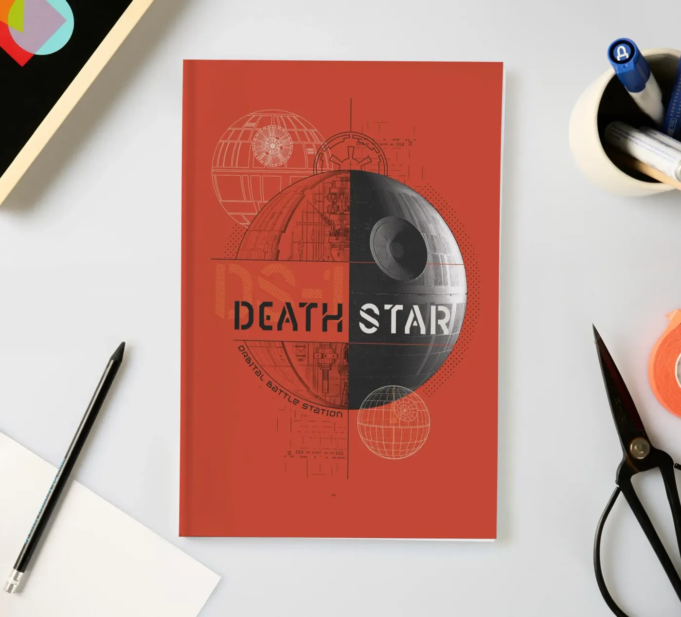 DEATH STAR II quaderno da Star Wars