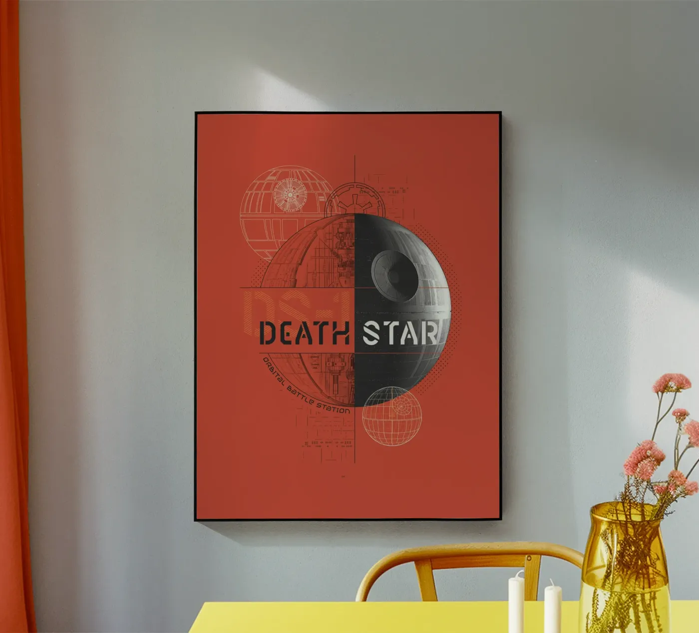 DEATH STAR II plexiglass da Star Wars