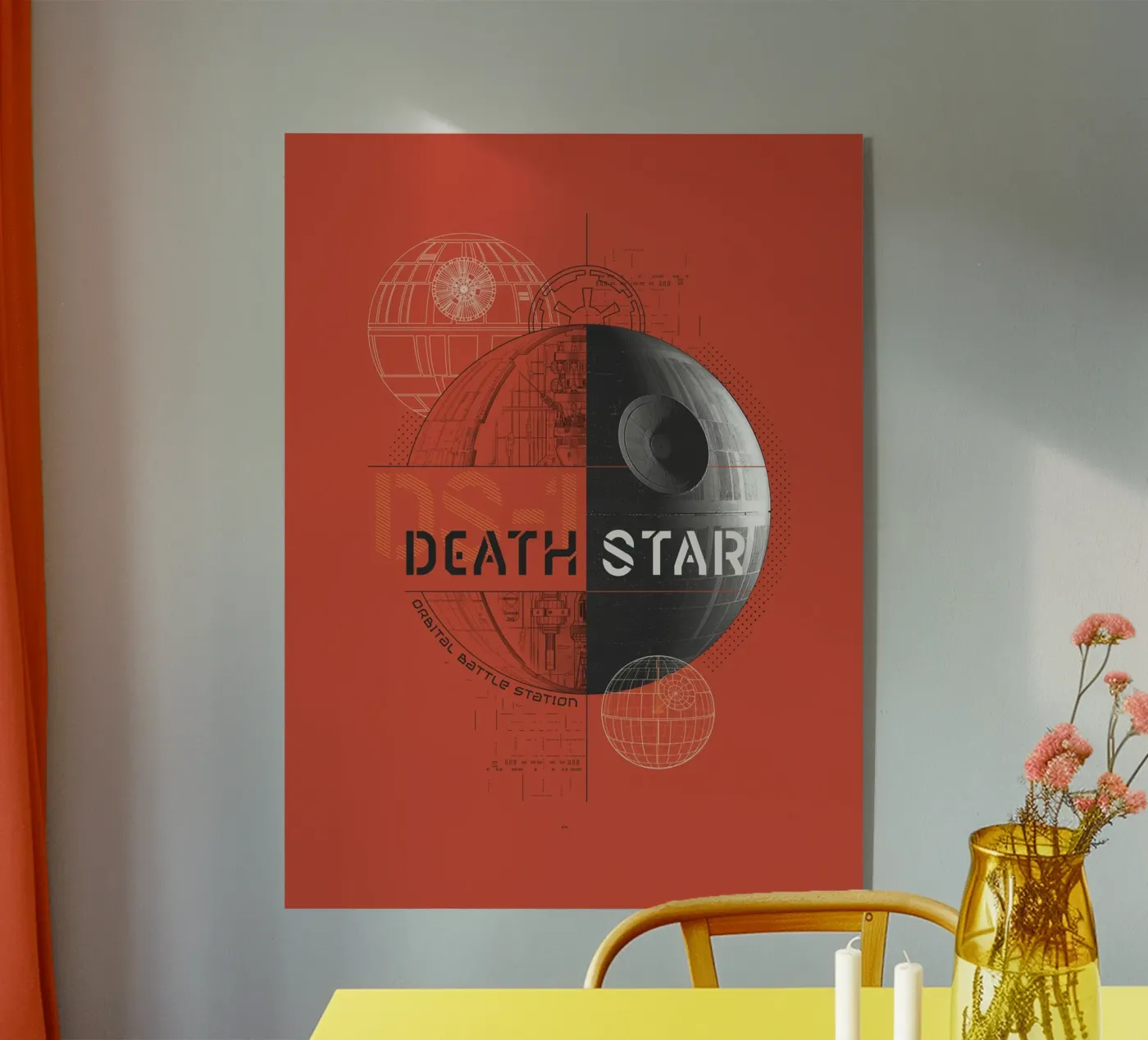 DEATH STAR II plexiglass da Star Wars