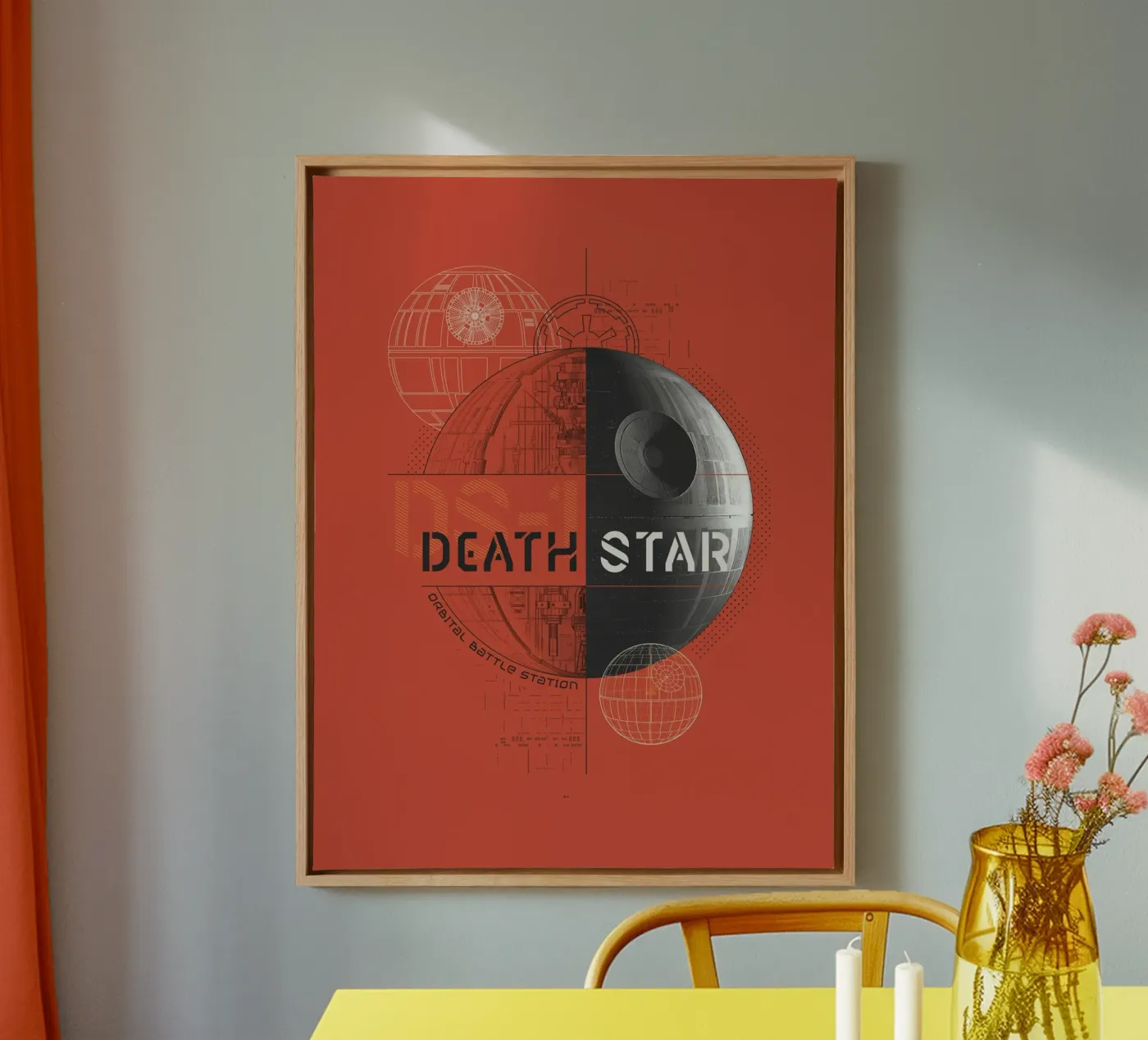 DEATH STAR II tela da Star Wars