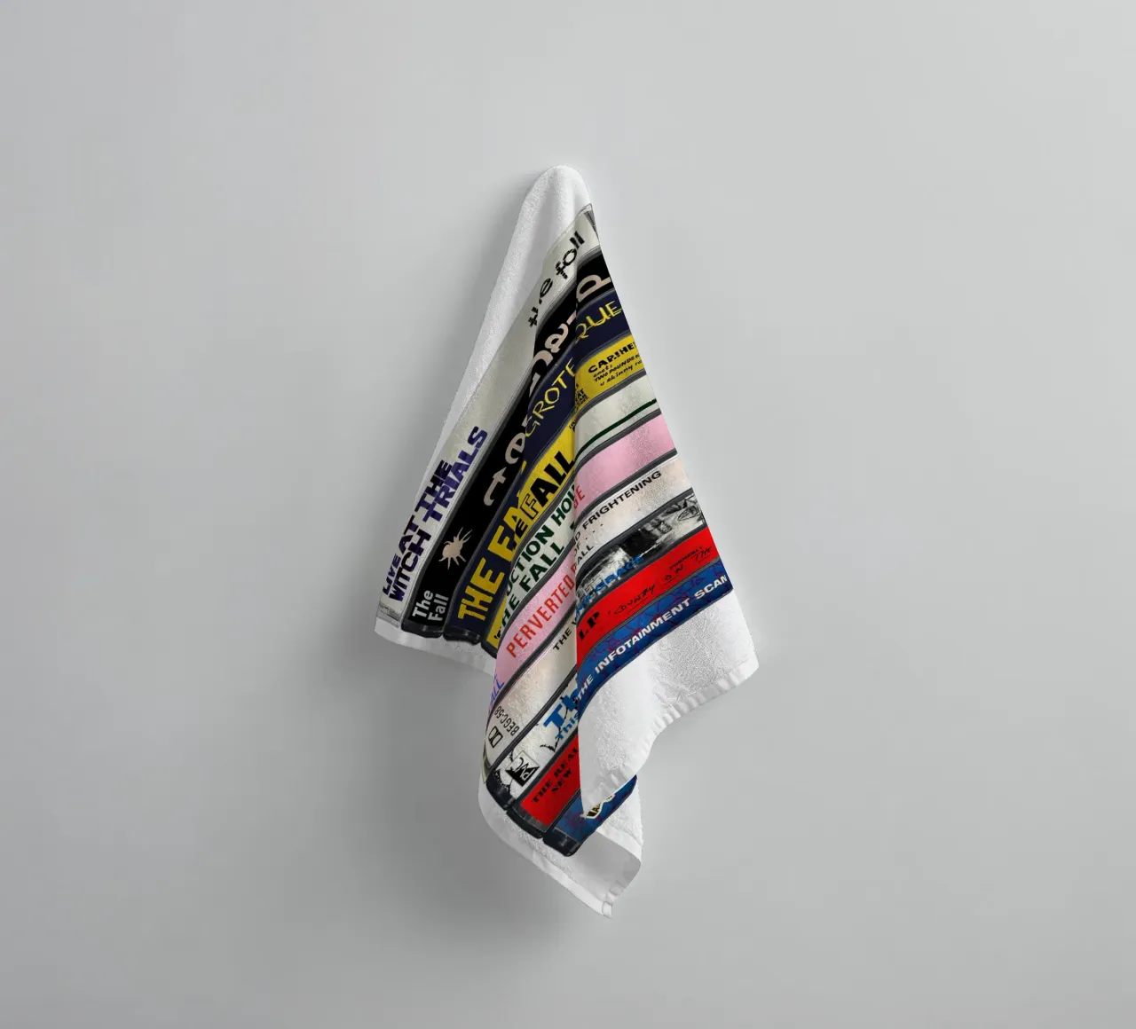 The Fall - Collected Albums - Cassette Print towel by MrMustardPrints