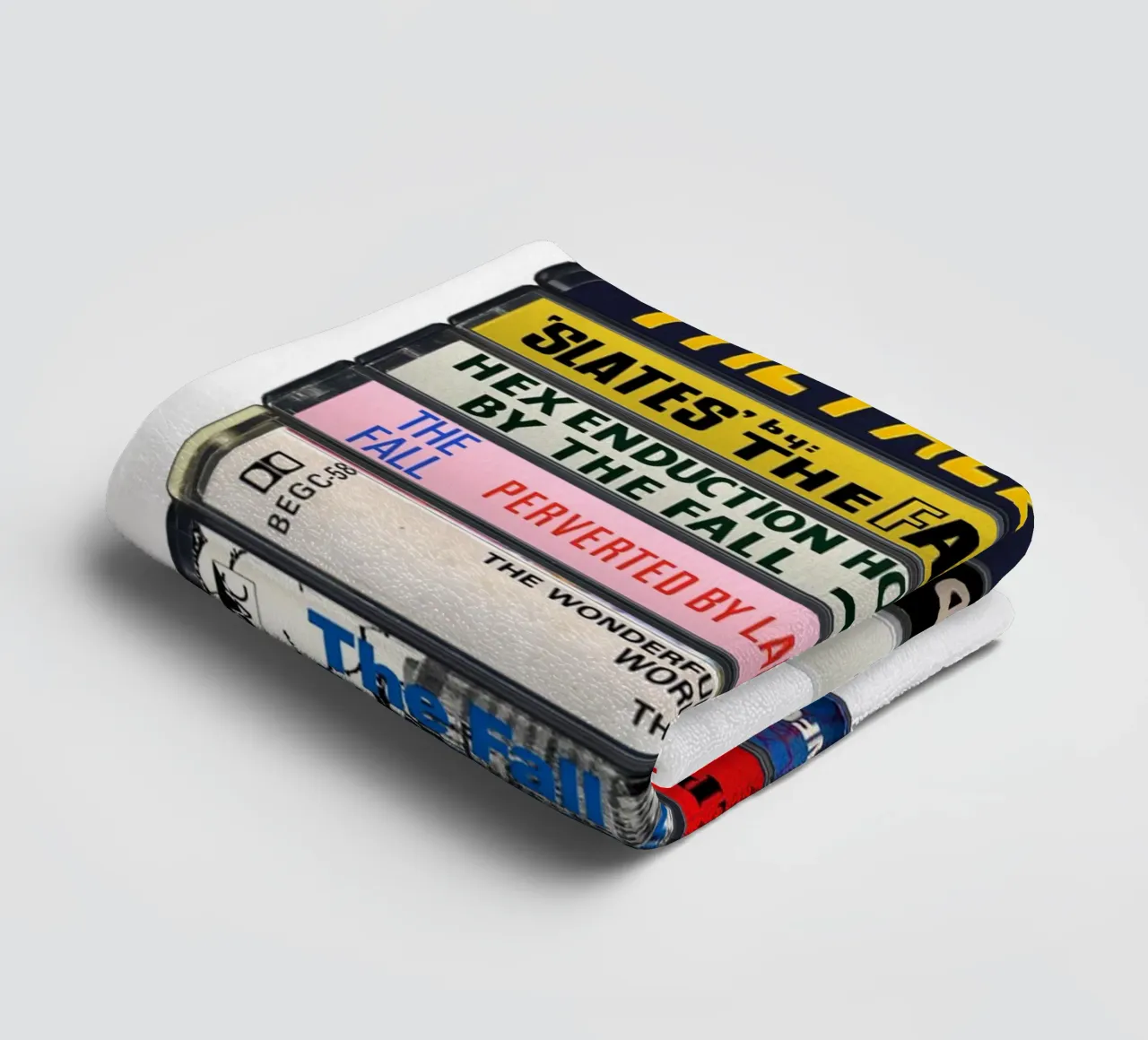 The Fall - Collected Albums - Cassette Print towel by MrMustardPrints