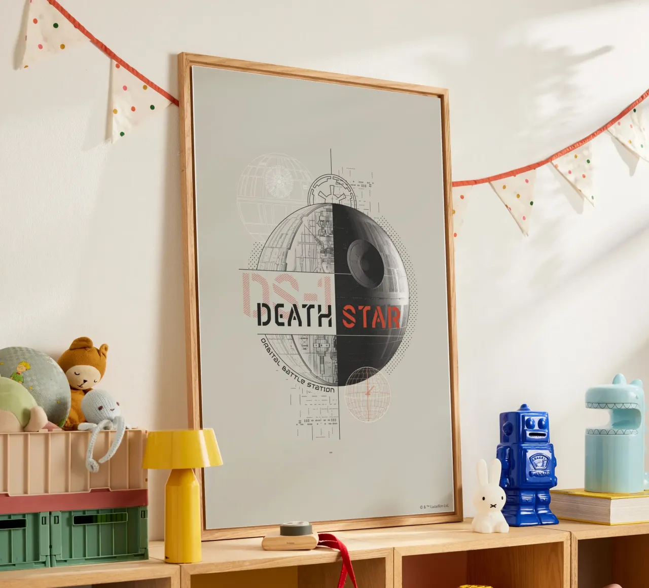 DEATH STAR III acrylic glass by Star Wars