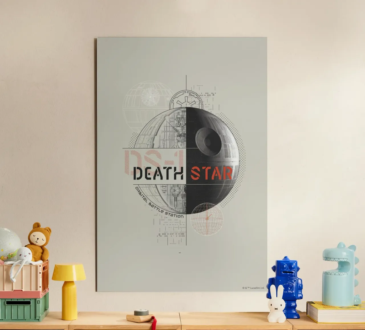 DEATH STAR III Forex-Platte von Star Wars