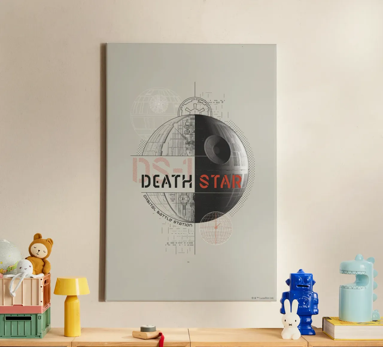 DEATH STAR III Leinwand von Star Wars