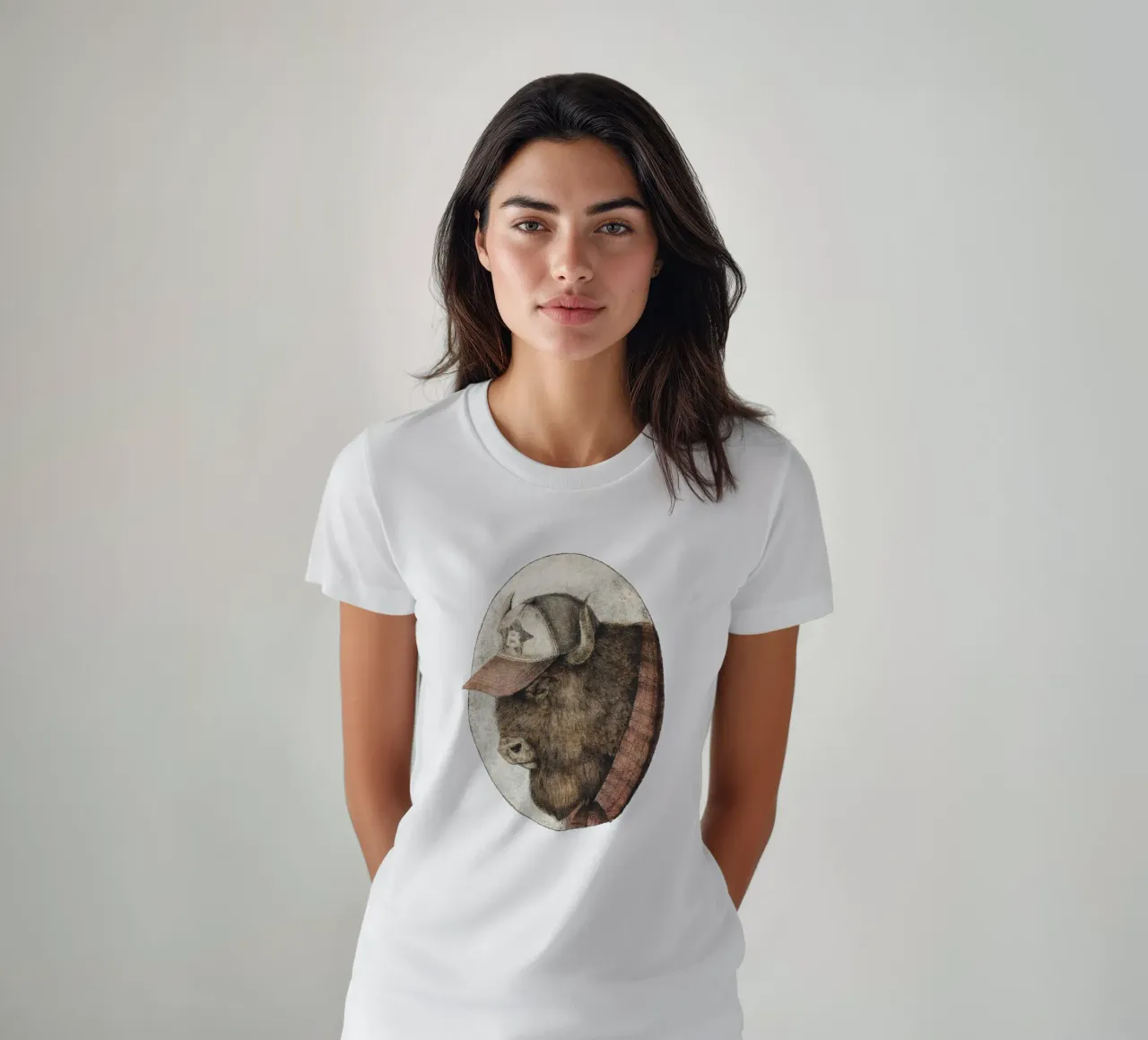 McBison - Forza selvaggia con un tocco celtico t-shirt da mikekoubou