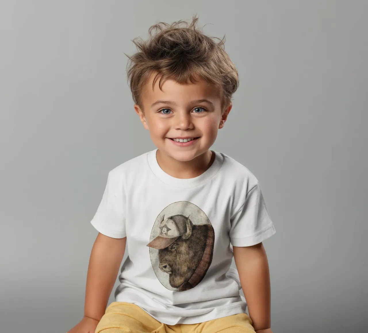 McBison - Forza selvaggia con un tocco celtico t-shirt bambini da mikekoubou