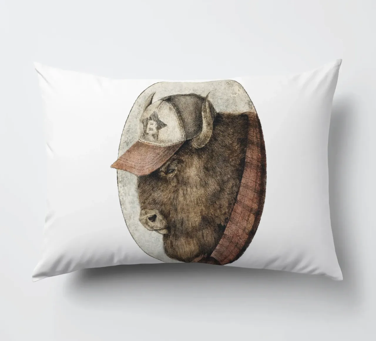 McBison - Forza selvaggia con un tocco celtico cuscino da mikekoubou