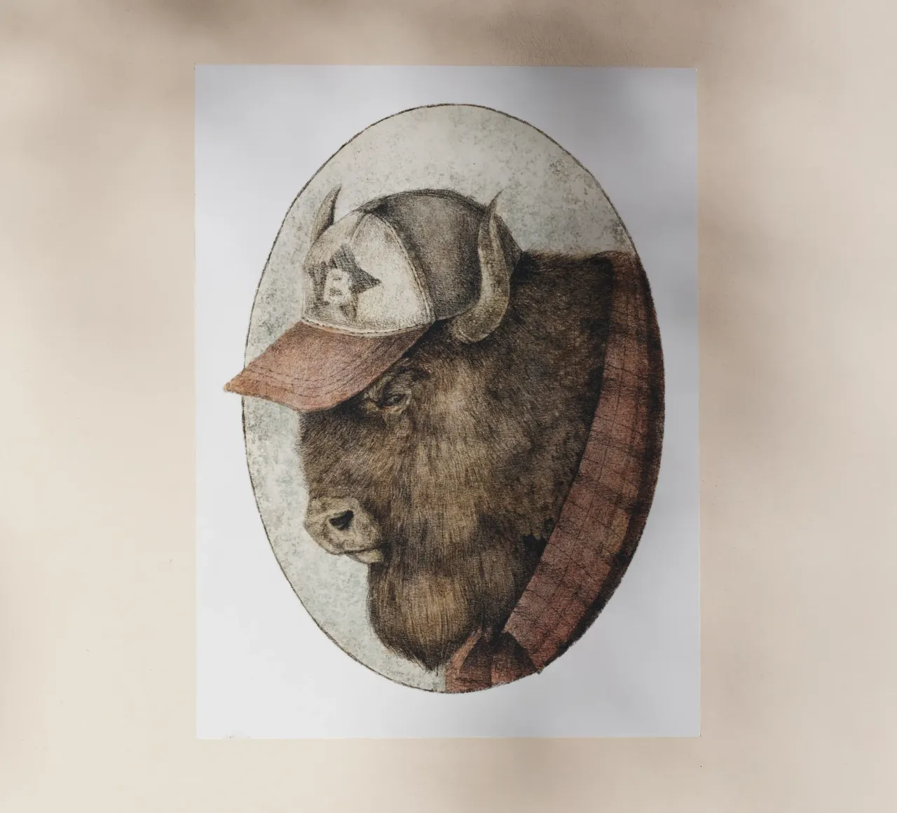 McBison - Forza selvaggia con un tocco celtico pellicola backlit da mikekoubou