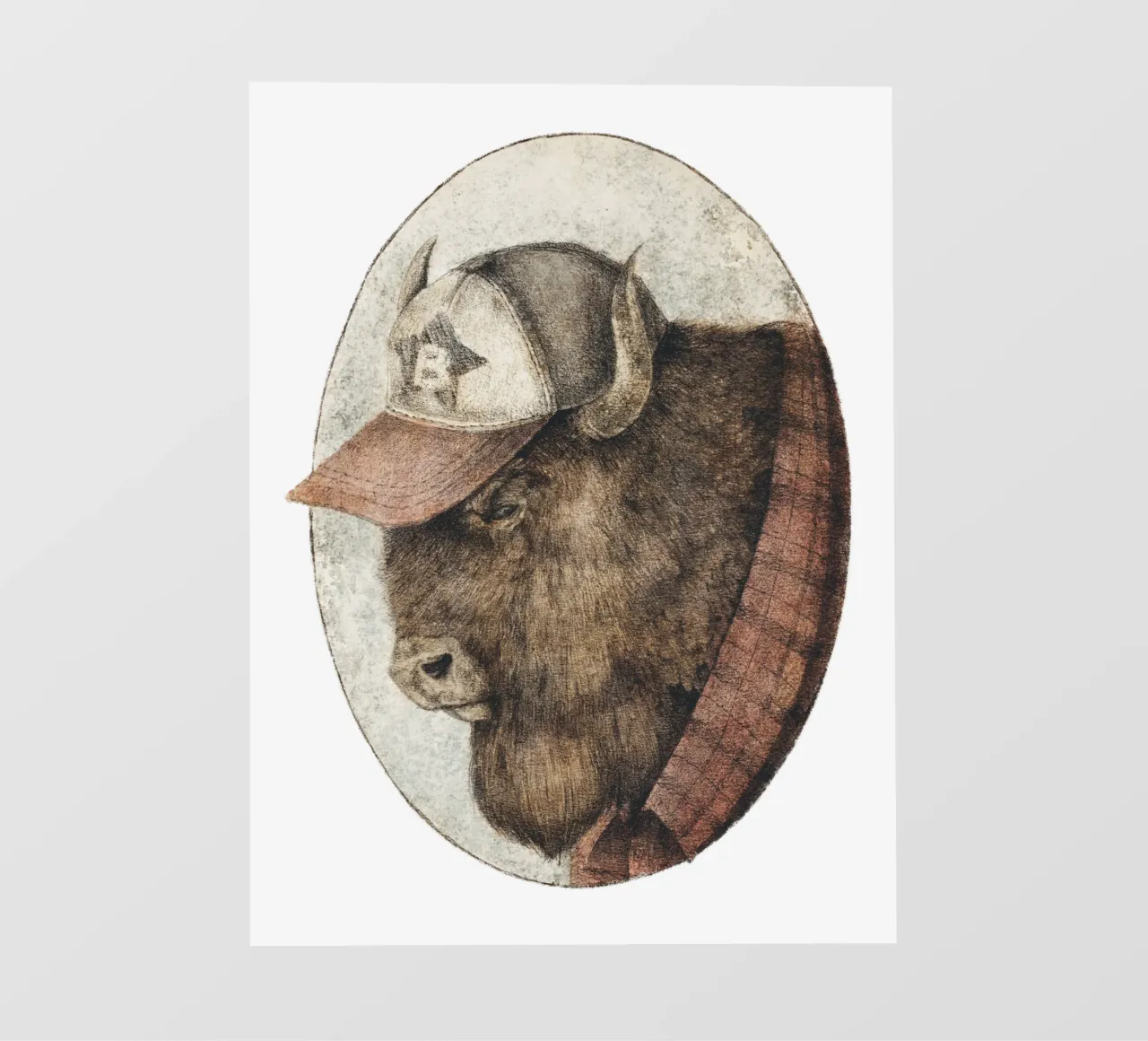 McBison - Forza selvaggia con un tocco celtico pellicola backlit da mikekoubou