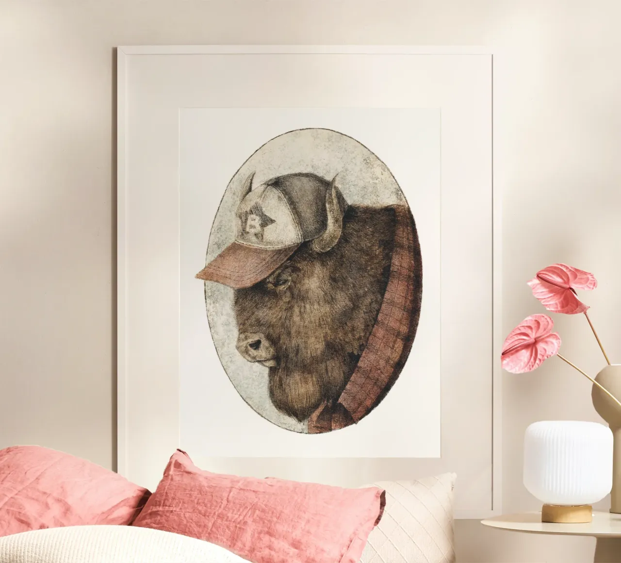 McBison - Forza selvaggia con un tocco celtico carta hahnemühle da mikekoubou