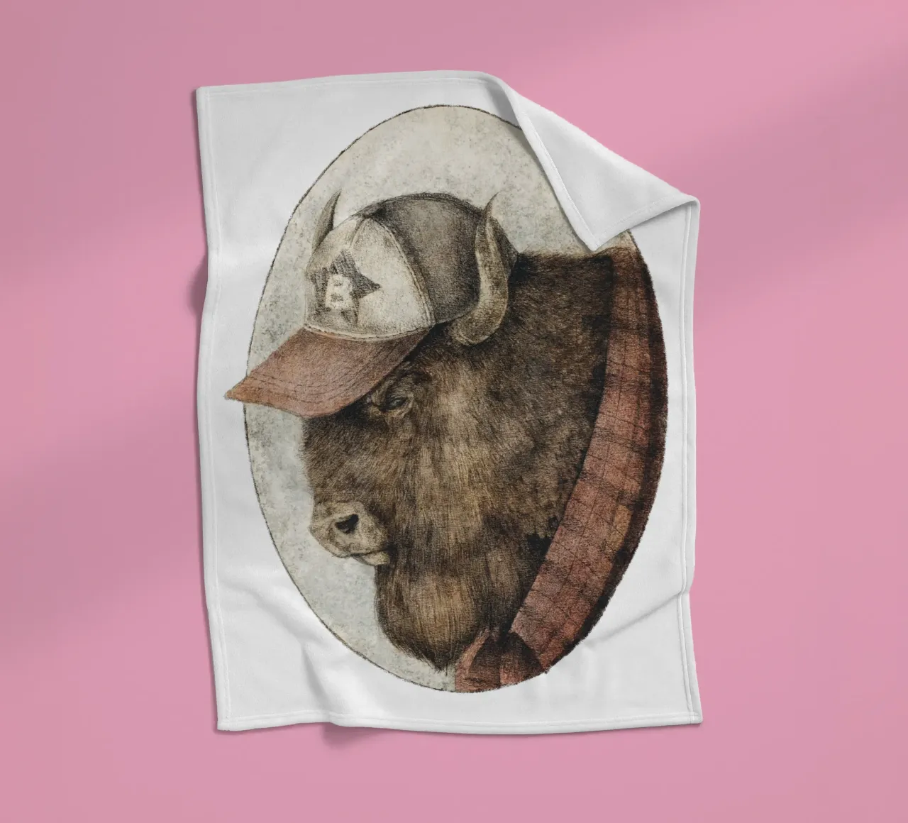 McBison - Forza selvaggia con un tocco celtico coperta in pile da mikekoubou