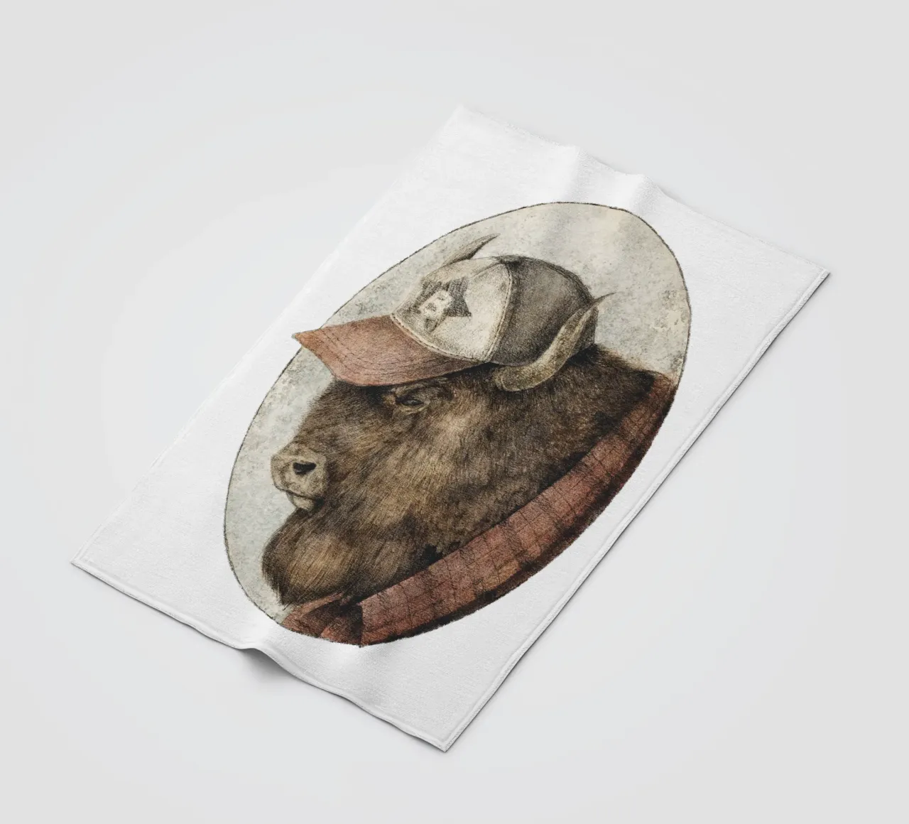 McBison - Forza selvaggia con un tocco celtico coperta in pile da mikekoubou