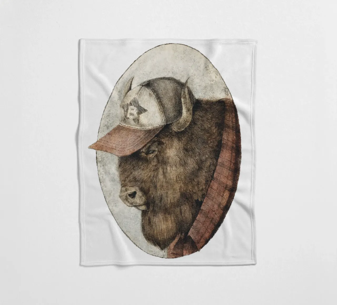 McBison - Forza selvaggia con un tocco celtico coperta in pile da mikekoubou