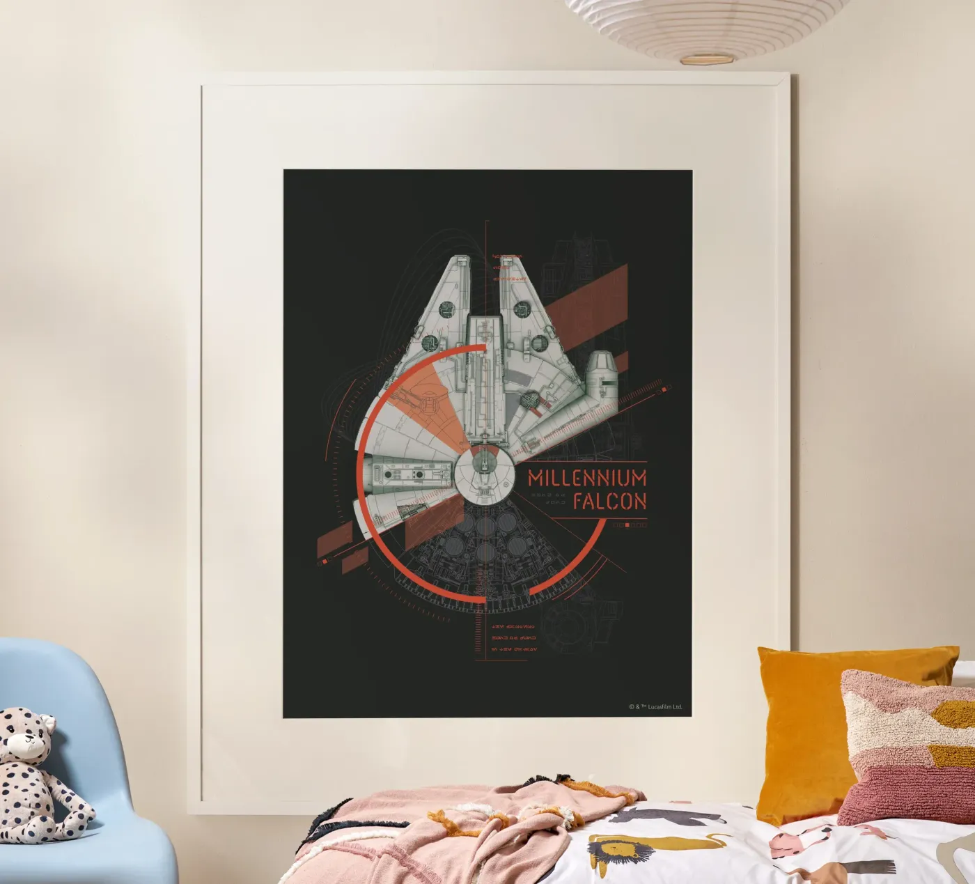 MILLENNIUM FALCON poster by Star Wars