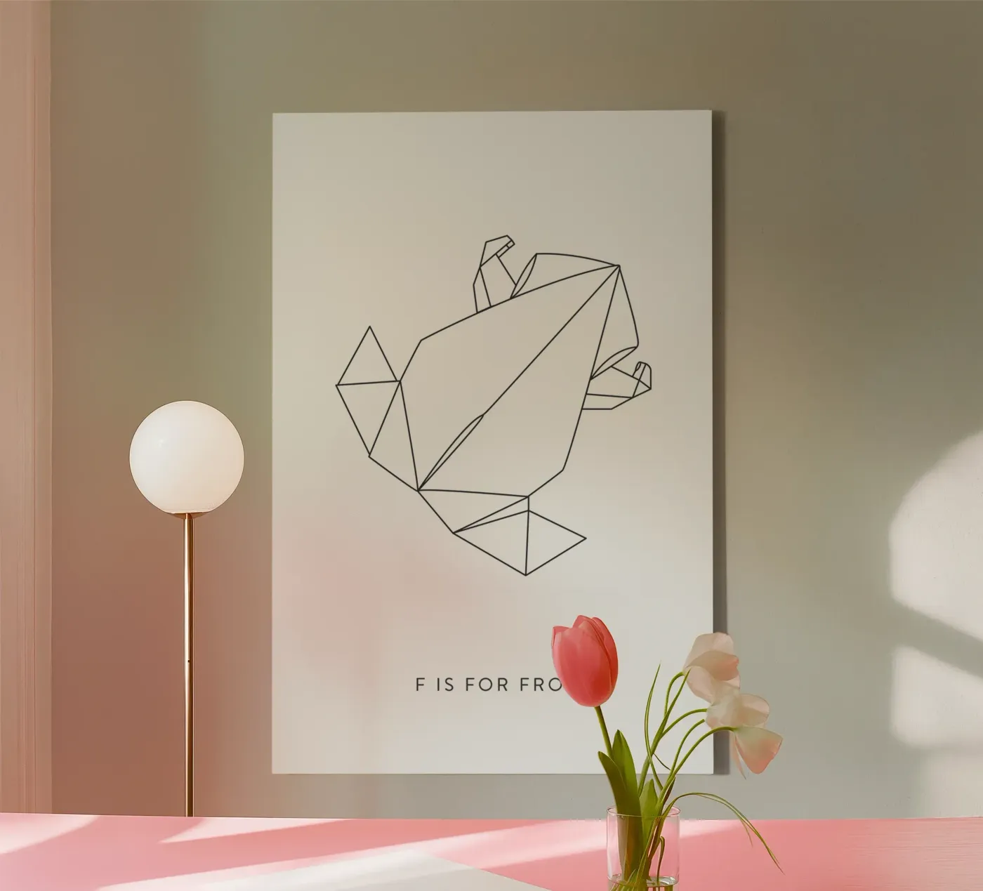 F canvas by Julia Marquardt-Lott