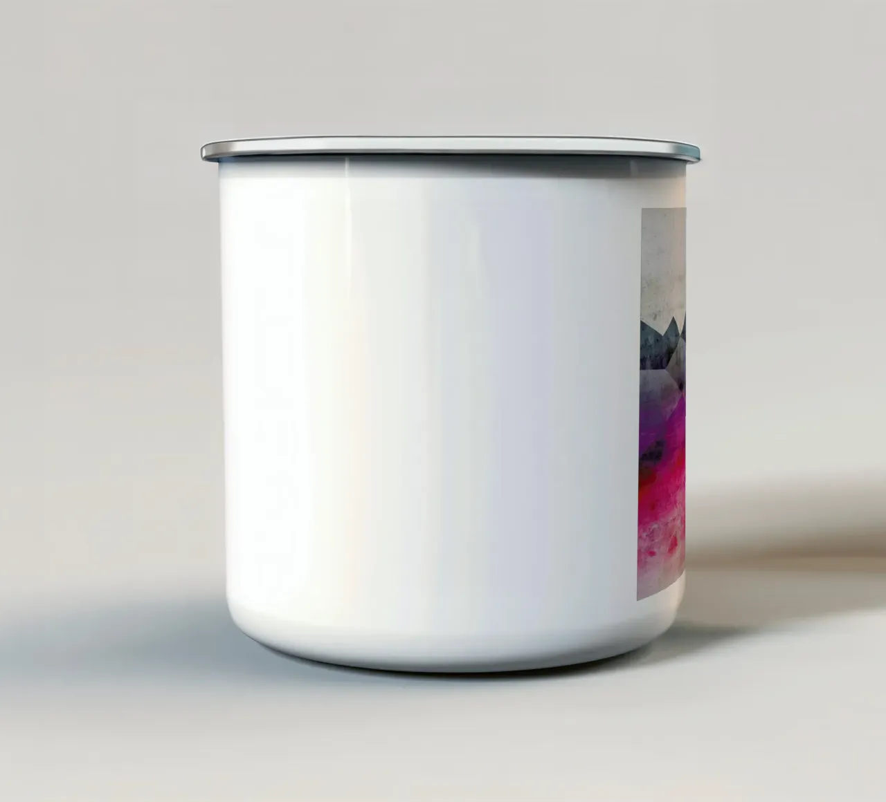 Pink Concrete tazza in smalto da cafelab