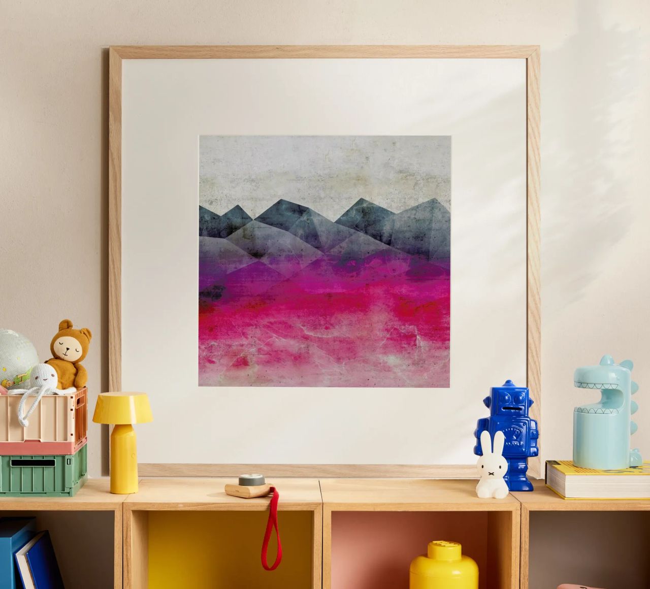 Pink Concrete poster de cafelab