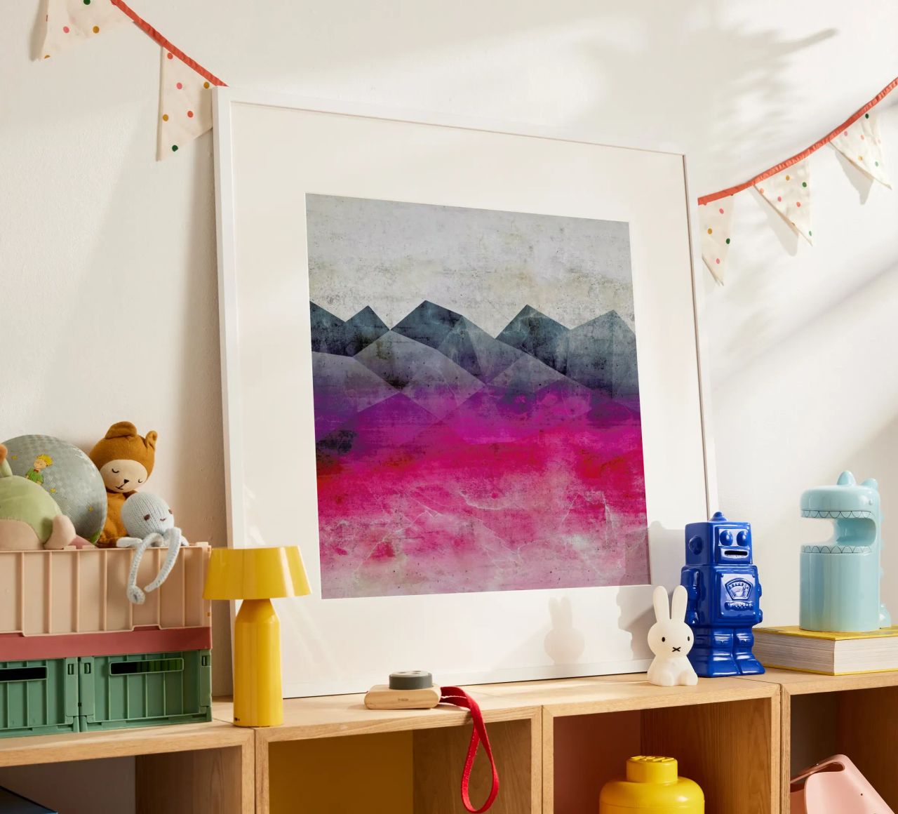 Pink Concrete poster de cafelab