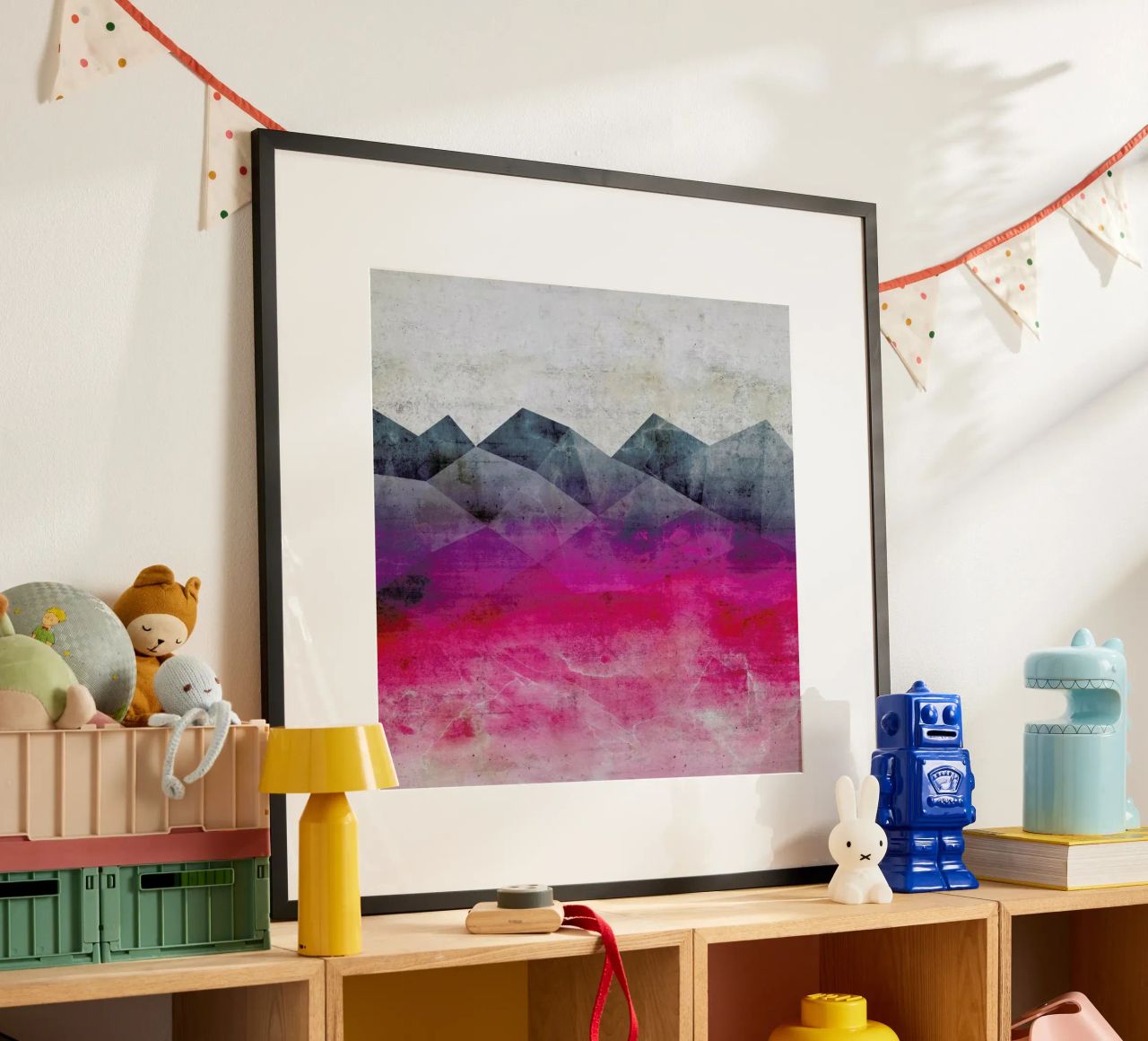 Pink Concrete poster de cafelab