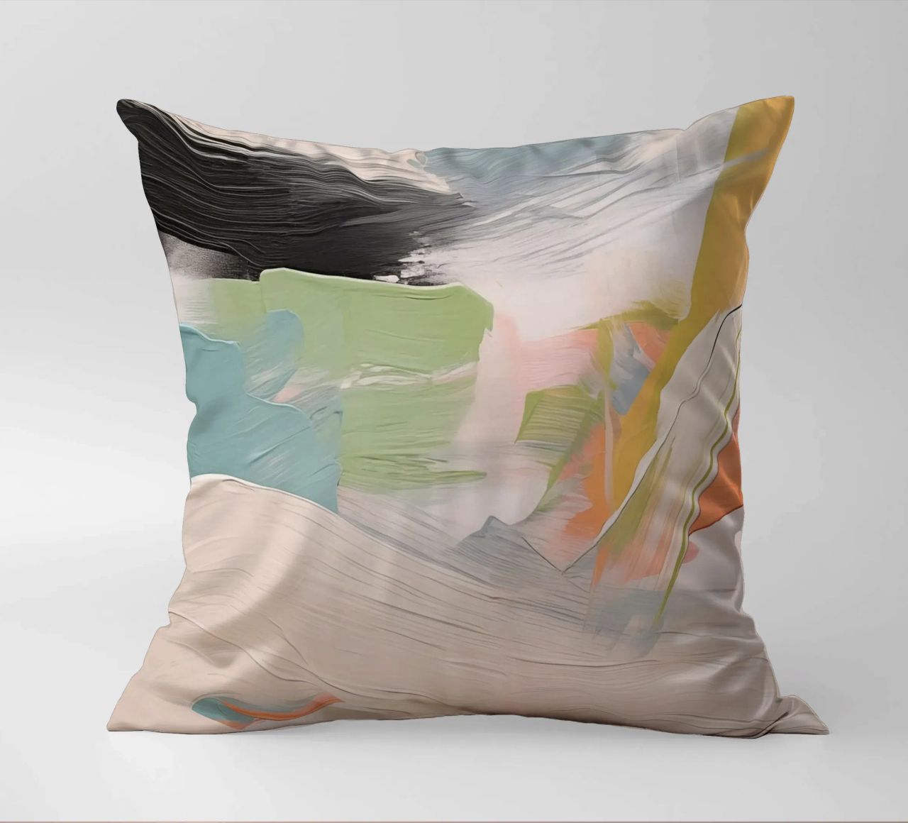 Boho Artistic 1 Texture 1 cuscino da Boho Print Collection