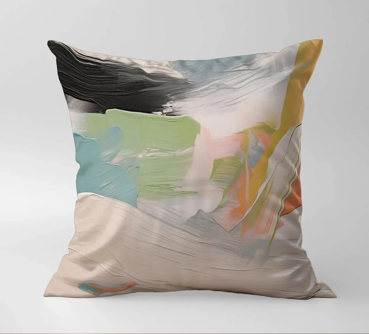 Boho Artistic 1 Texture 1 cuscino da Boho Print Collection