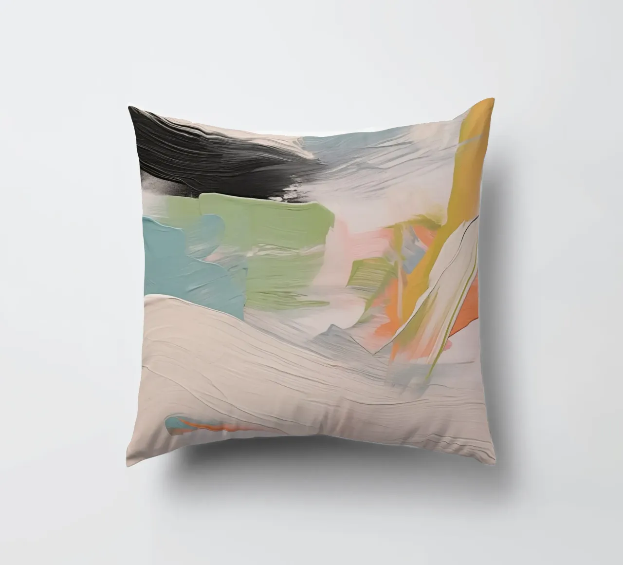 Boho Artistic 1 Texture 1 Kissen von Boho Print Collection