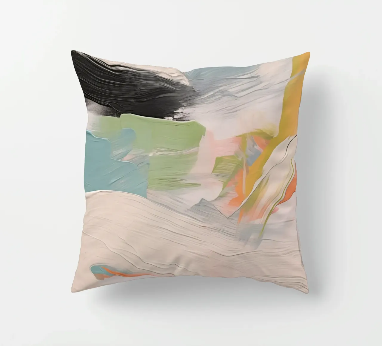 Boho Artistic 1 Texture 1 kussen van Boho Print Collection