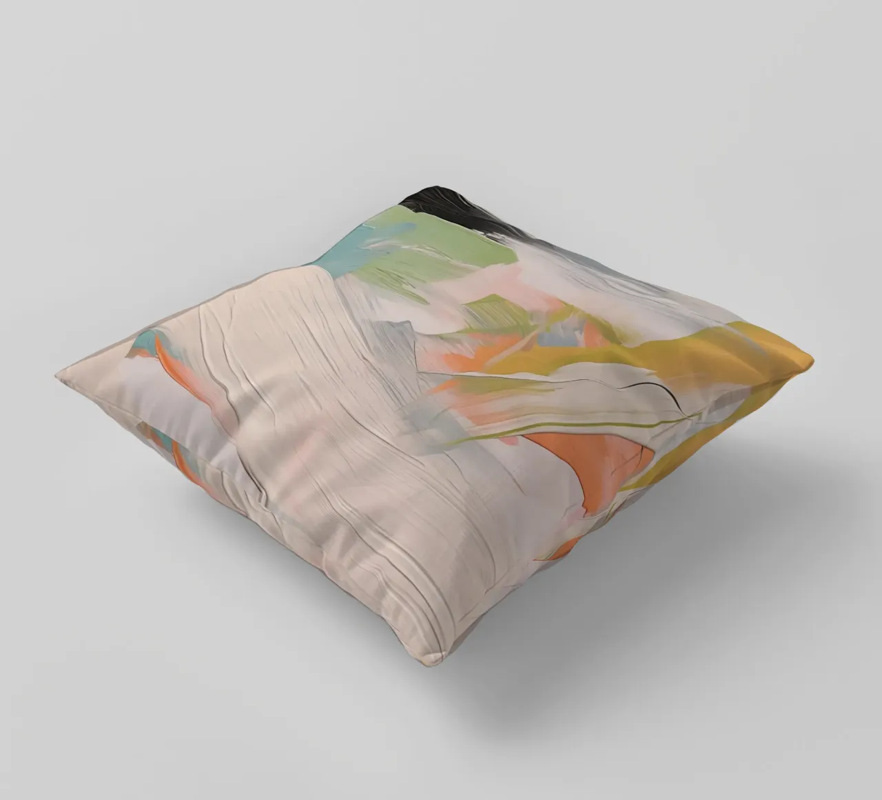 Boho Artistic 1 Texture 1 kussen van Boho Print Collection