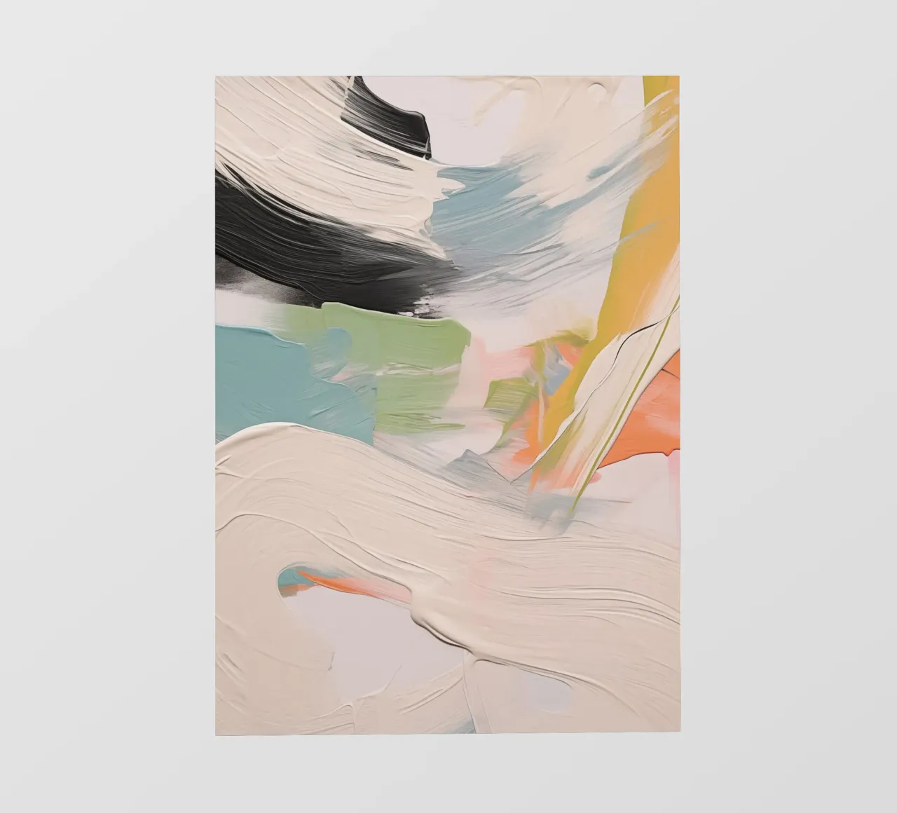 Boho Artistic 1 Texture 1 pellicola backlit da Boho Print Collection